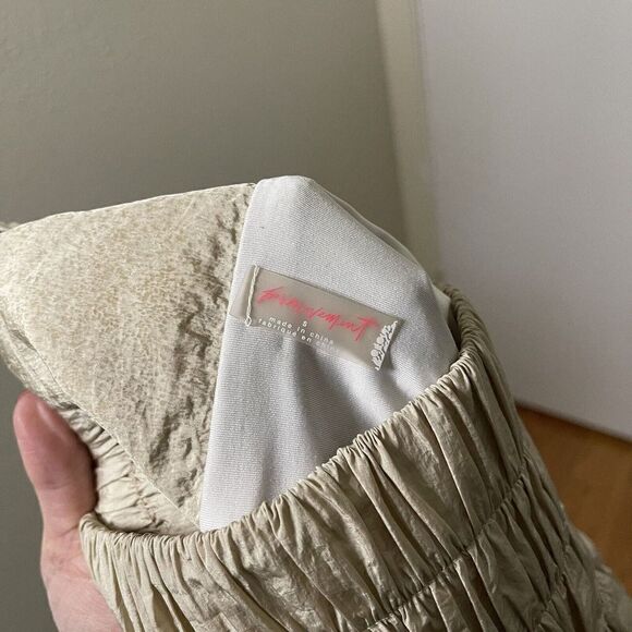 FREE PEOPLE MOVEMENT THE WAY HOME BEIGE PINK HIGH WAIST RUNNING SHORTS SMALL - Picture 6 of 7